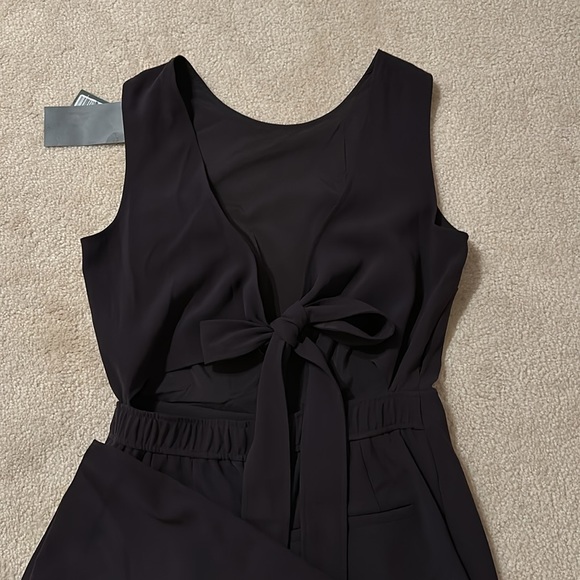 BNWT RW&Co jumpsuit. Dark purple. Size 8. - Picture 5 of 6